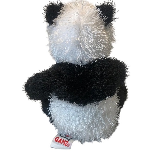 Ganz Lil Kinz Panda Bear Plush Sits 7” Soft And Cute !! HS1111 preowned - Picture 4 of 5